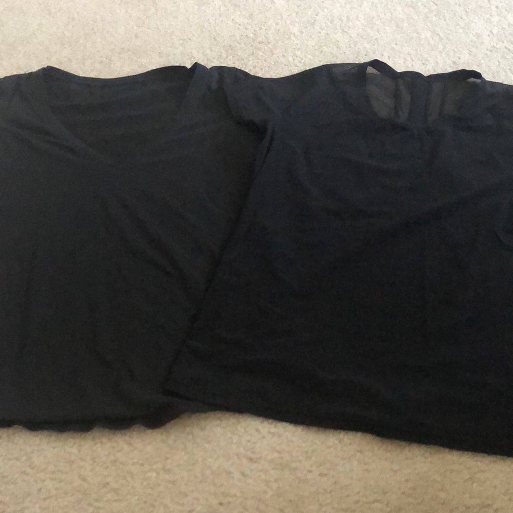 LuluLemon Workout Shirts Size 4: 2 for 1 deal!!!